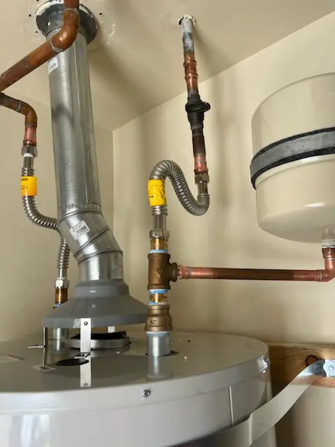 Water heater installation and plumbing repair in Cavalier Estates